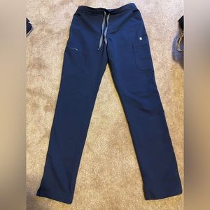 Figs Small Tall Navy Yola Skinny Scrub